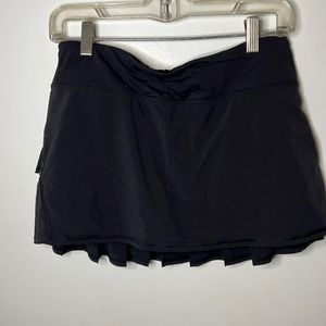 Lululemon black skort